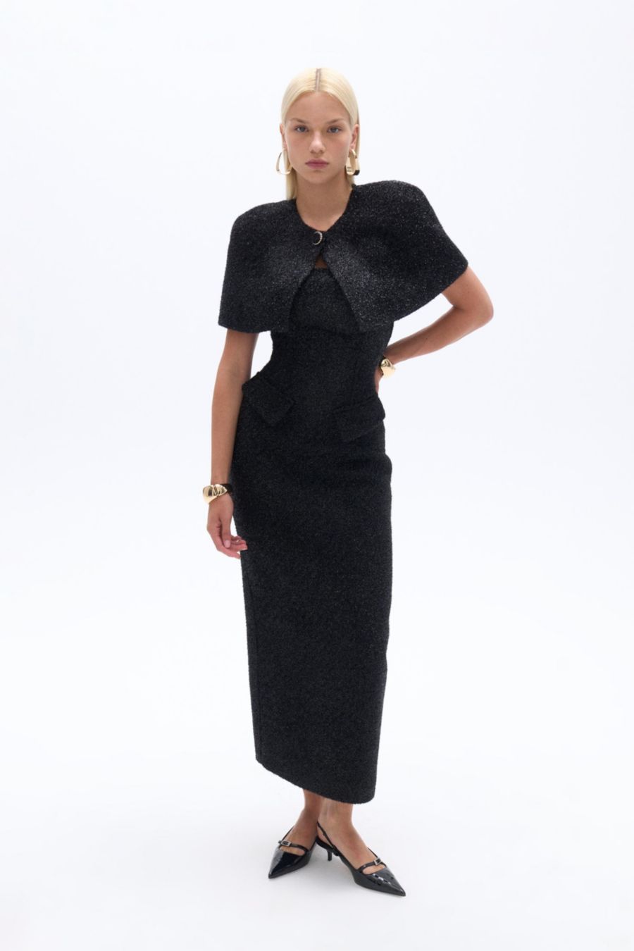 Женское длинное платье без бретелей NOCTURNE, Black
Женское длинное платье без бретелей NOCTURNE, Black