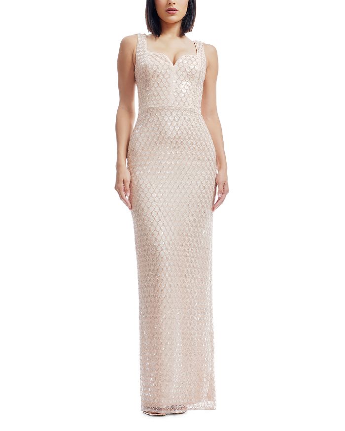 Платье Goldie Dress the Population, коричневый/бежевый
Платье Goldie Dress the Population, коричневый/бежевый