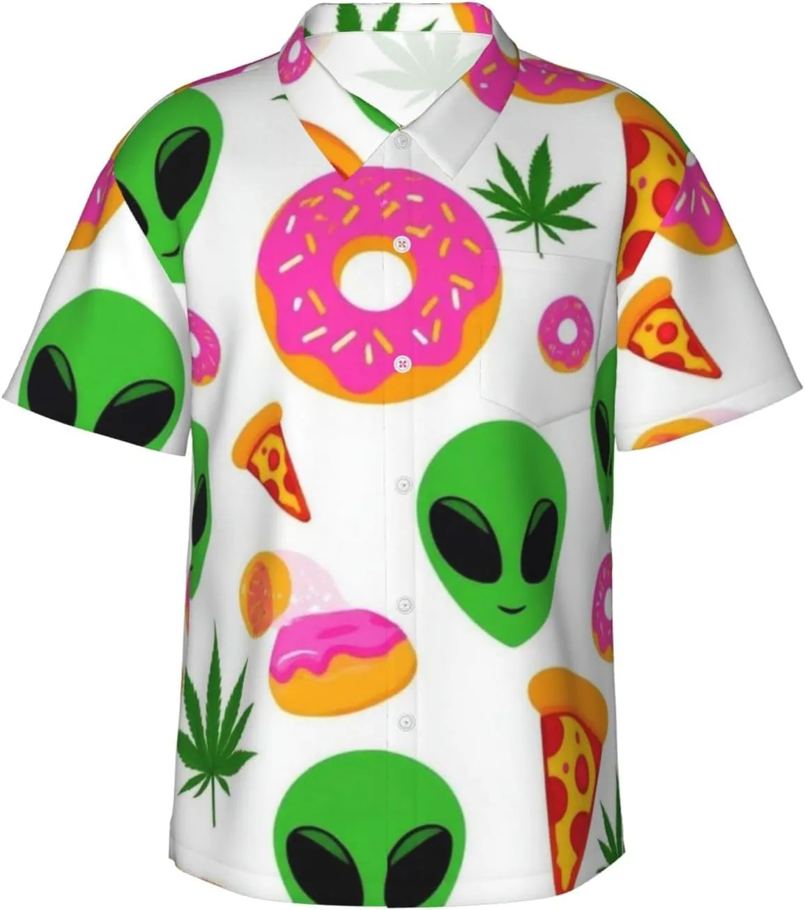 Рубашка с коротким рукавом Casual для лета и пляжа WOEZKEX
Рубашка с коротким рукавом Casual для лета и пляжа WOEZKEX