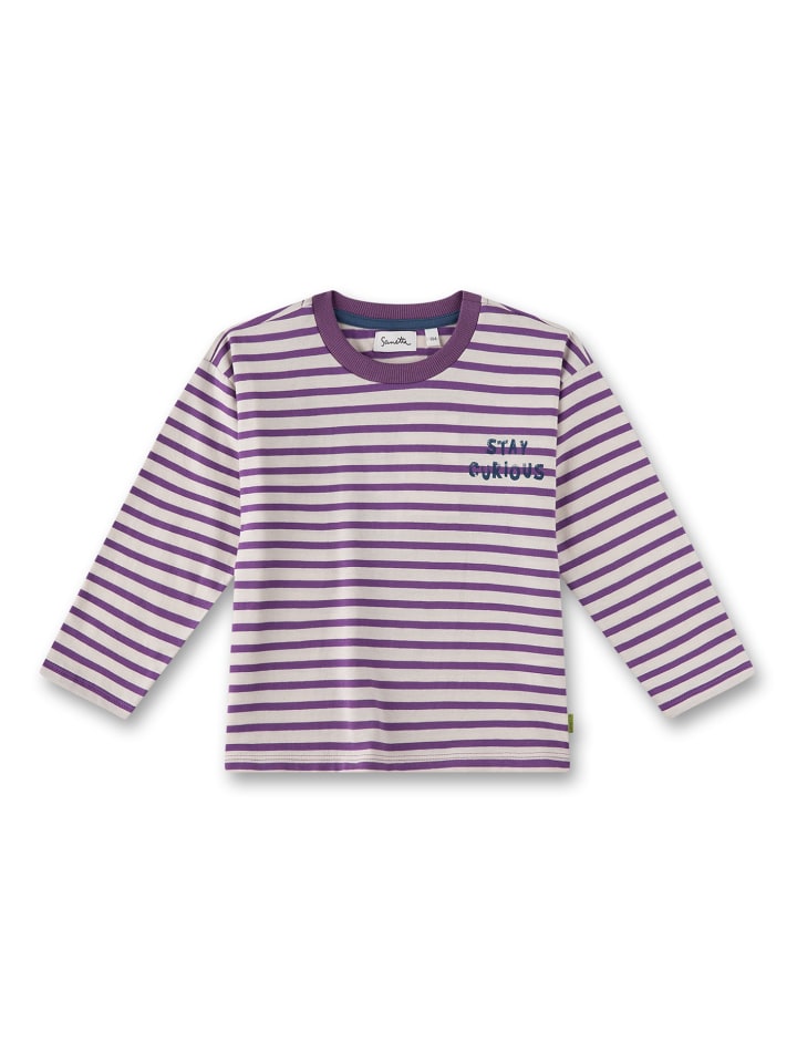 Рубашка с длинными рукавами фиолетового цвета Sanetta
Рубашка с длинными рукавами фиолетового цвета Sanetta