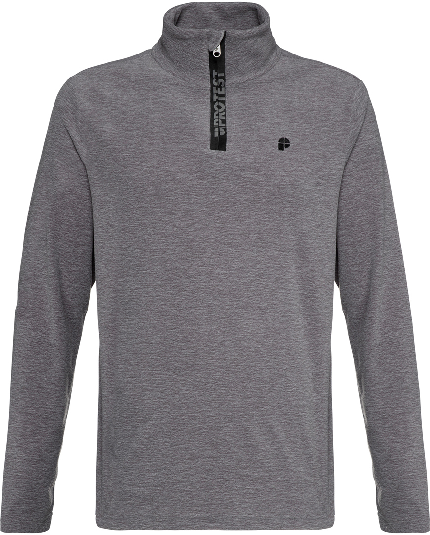 Protest Толстовка Perfectym 1/4 zip fleece dark grey melee S
Protest Толстовка Perfectym 1/4 zip fleece dark grey melee S