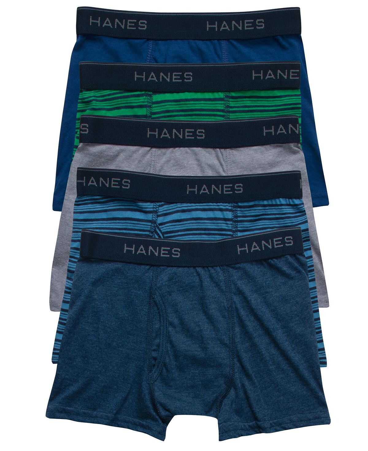 Трусики-боксеры из смесового хлопка Big Boys Ultimate, упаковка из 5 шт. Hanes
Трусики-боксеры из смесового хлопка Big Boys Ultimate, упаковка из 5 шт. Hanes