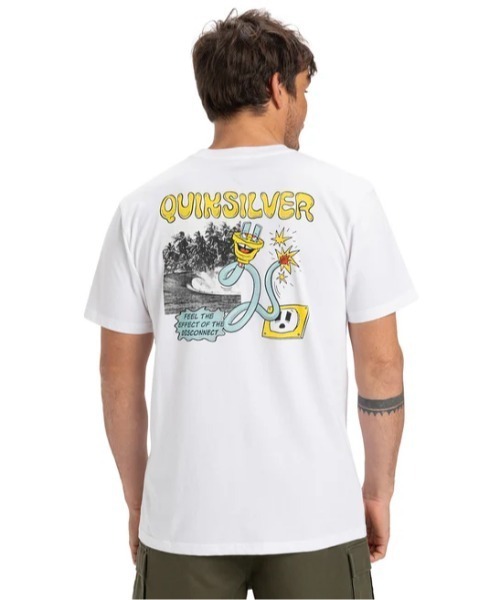Футболка с коротким рукавом, эффект принта Quiksilver
Футболка с коротким рукавом, эффект принта Quiksilver