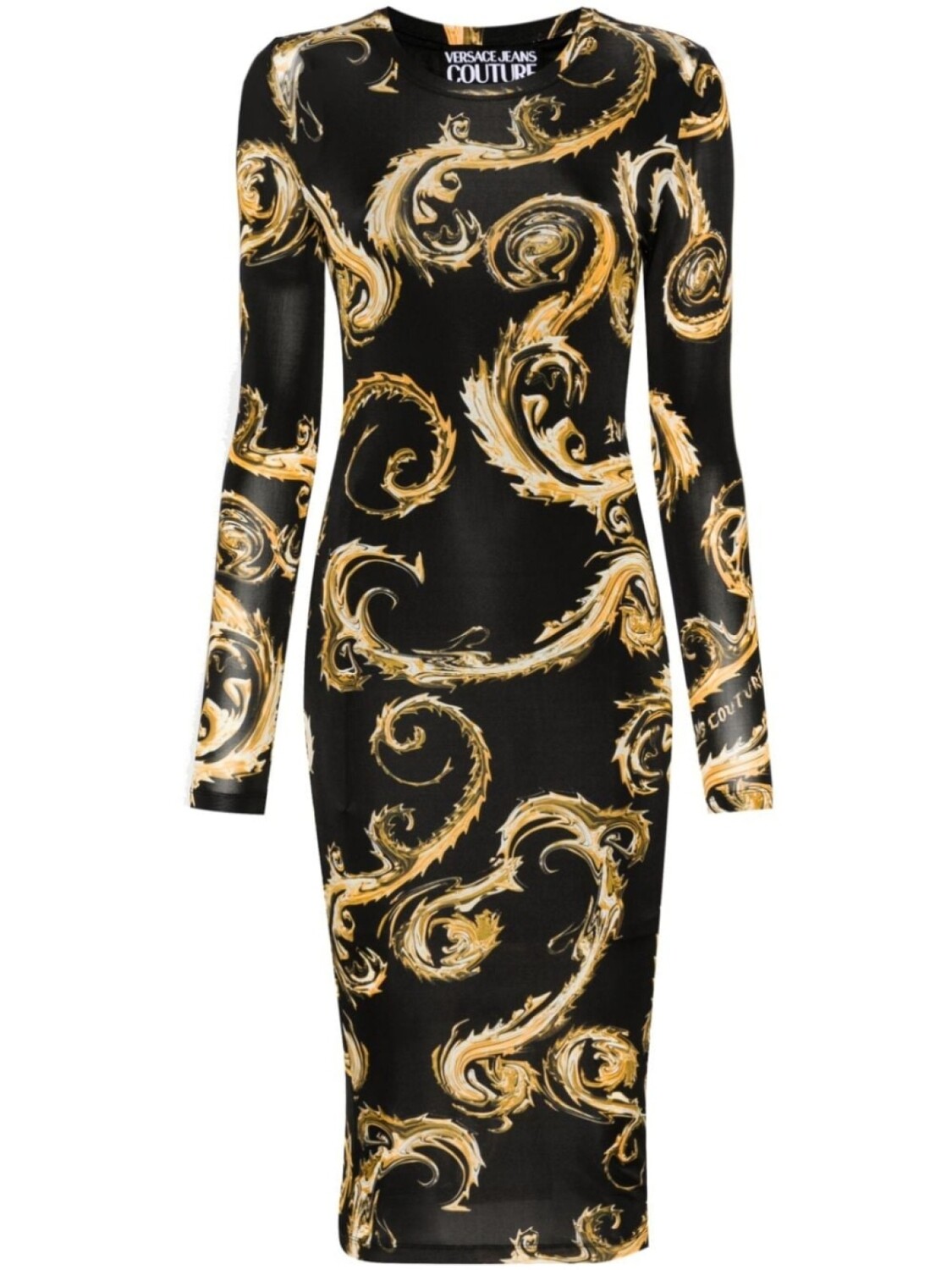 Versace Jeans Couture платье миди с принтом Chromo Couture, черный
Versace Jeans Couture платье миди с принтом Chromo Couture, черный