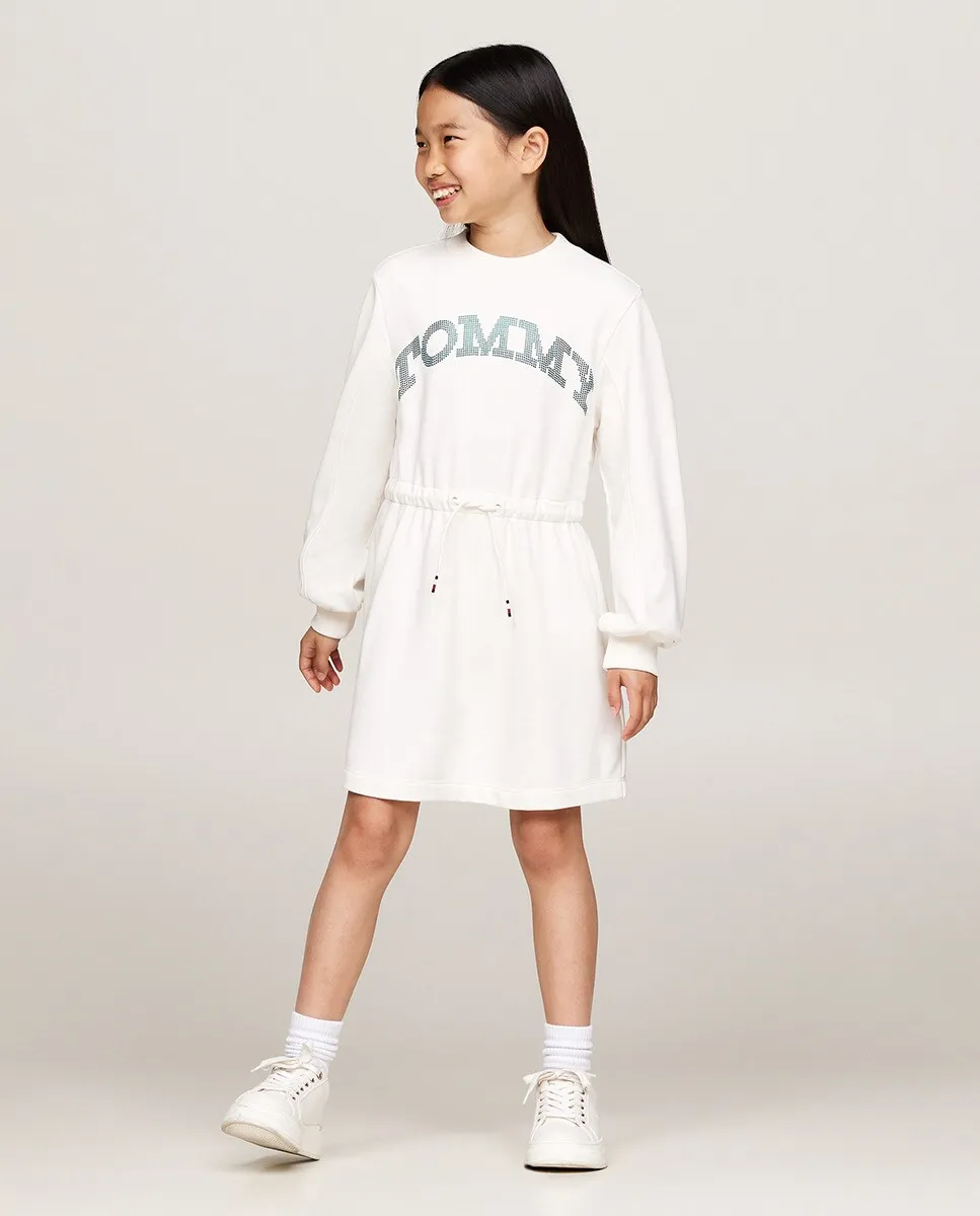 Платье для девочек с длинными рукавами и круглым вырезом Tommy Hilfiger, белый
Платье для девочек с длинными рукавами и круглым вырезом Tommy Hilfiger, белый