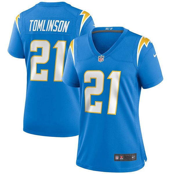 Женская футболка Ladainian Tomlinson Powder Blue Los Angeles Chargers Game Retired Player Nike
Женская футболка Ladainian Tomlinson Powder Blue Los Angeles Chargers Game Retired Player Nike