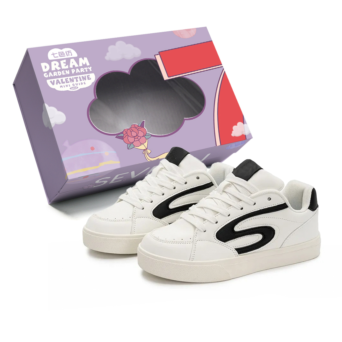 7 SEVFUN Износостойкие легкие дышащие лоу-топ скейтбордские кроссовки унисекс белый черный, цвет White Black
7 SEVFUN Износостойкие легкие дышащие лоу-топ скейтбордские кроссовки унисекс белый черный, цвет White Black