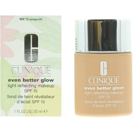 Clinique Even Better Glow Light Reflecting Foundation SPF15 30 мл 12 безе
Clinique Even Better Glow Light Reflecting Foundation SPF15 30 мл 12 безе