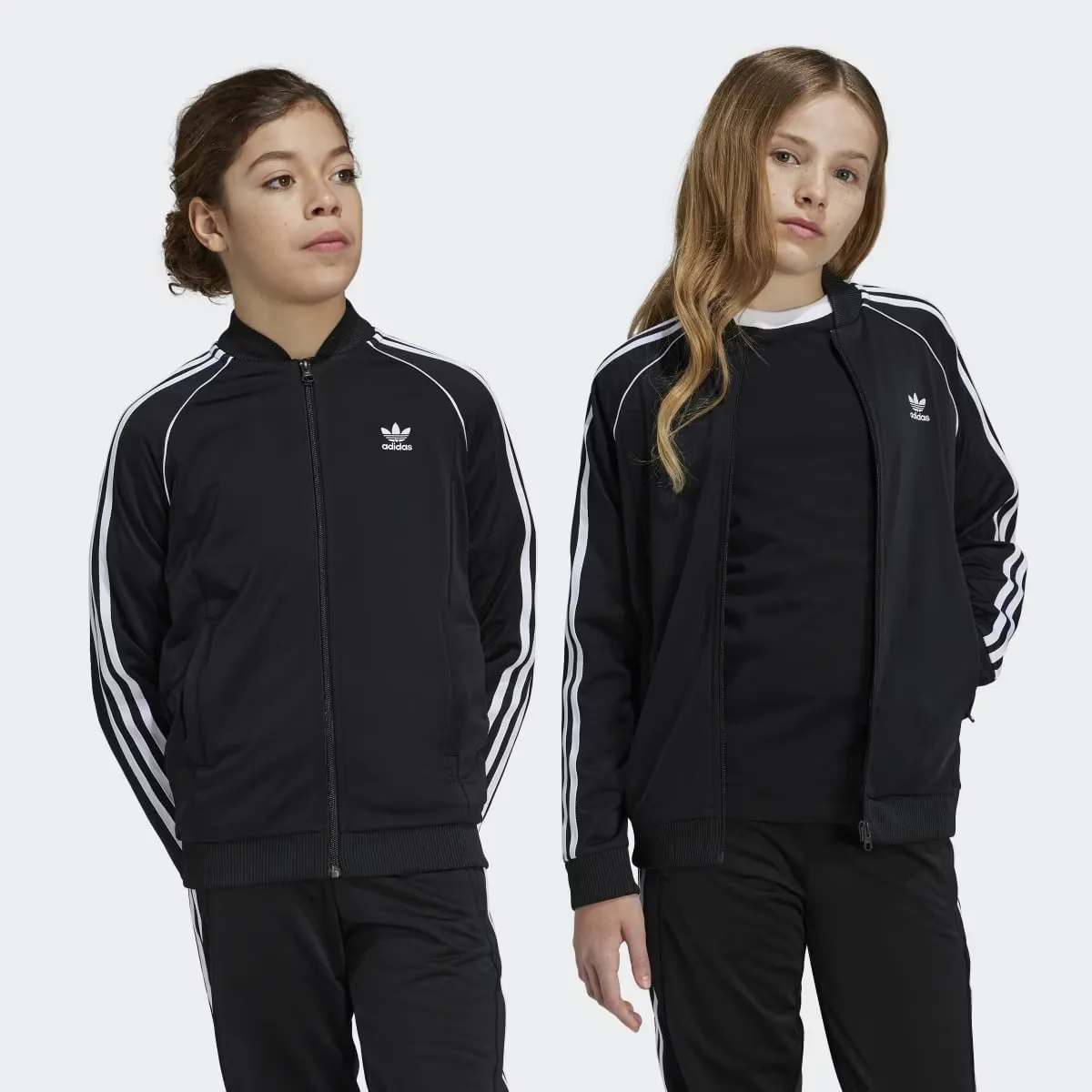 SST Adicolor Adidas Originals Детская Куртка, чёрный 
SST Adicolor Adidas Originals Детская Куртка, чёрный