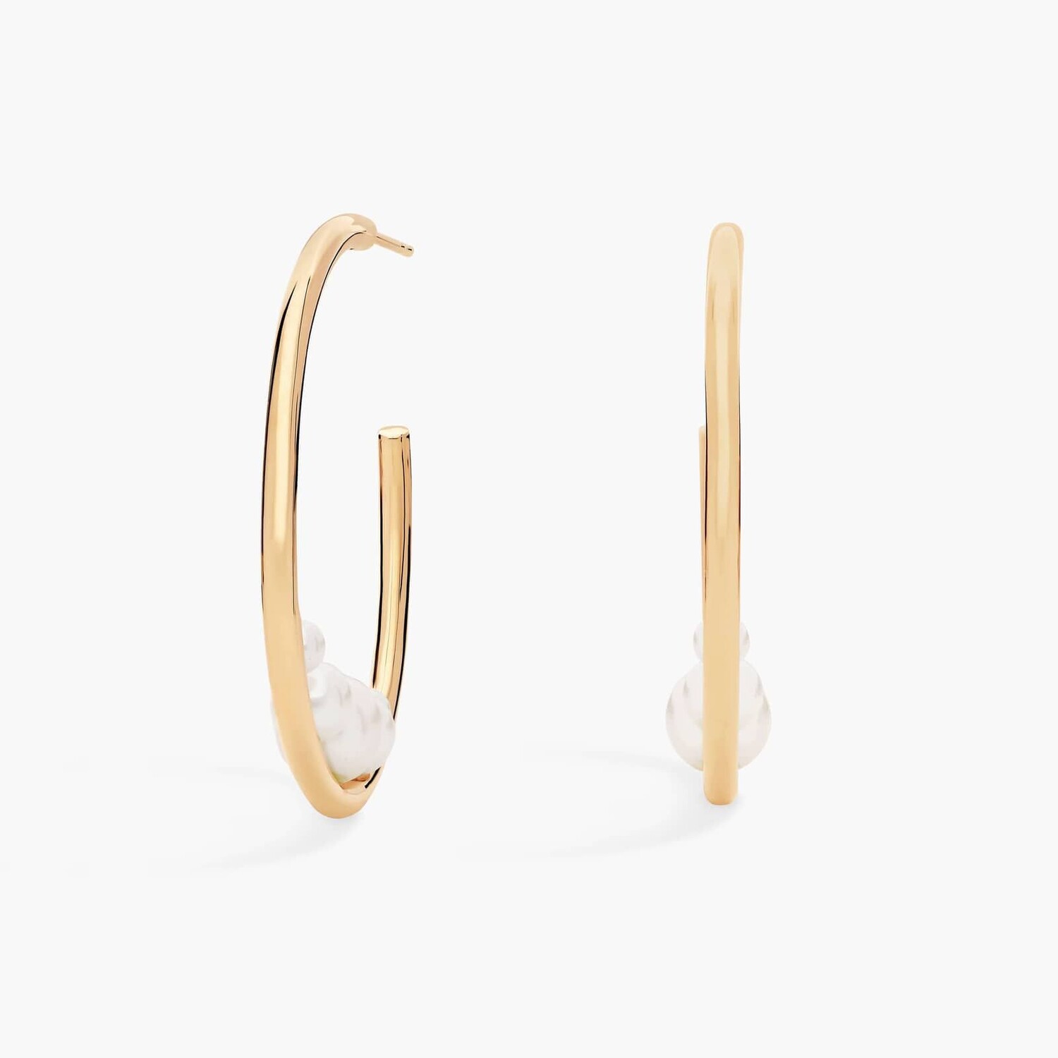 Серьги-кольца с пресноводным культивированным плавающим жемчугом из 14-каратного желтого золота (3-7 мм) Blue Nile
Серьги-кольца с пресноводным культивированным плавающим жемчугом из 14-каратного желтого золота (3-7 мм) Blue Nile