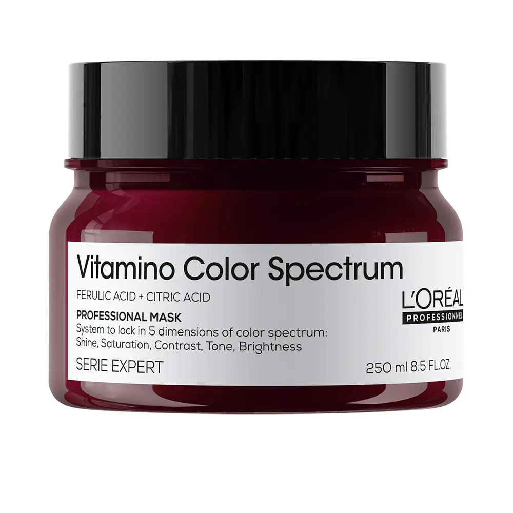 Маска для волос Vitamino color spectrum mascarilla L'Oréal Professionnel Paris, 250 мл.
Маска для волос Vitamino color spectrum mascarilla L'Oréal Professionnel Paris, 250 мл.