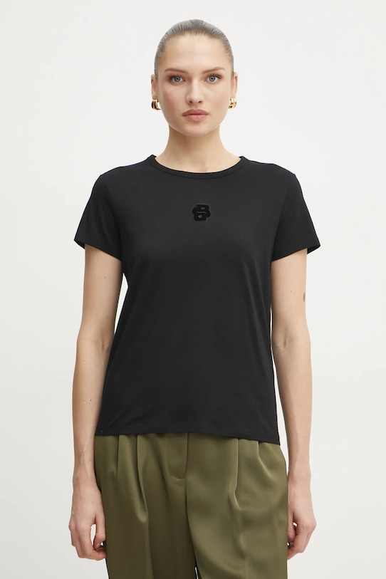 Хлопковая футболка Boss, черный
Хлопковая футболка Boss, черный