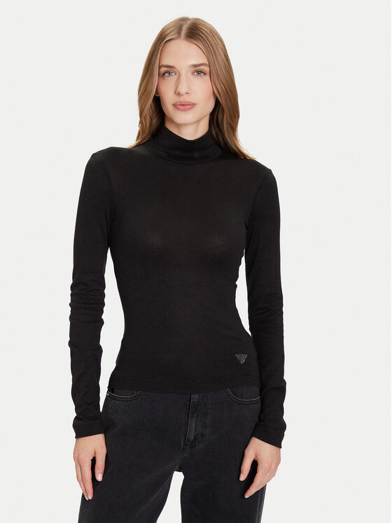 Водолазка slim fit W4BP14 KCGM2 Guess, черный
Водолазка slim fit W4BP14 KCGM2 Guess, черный