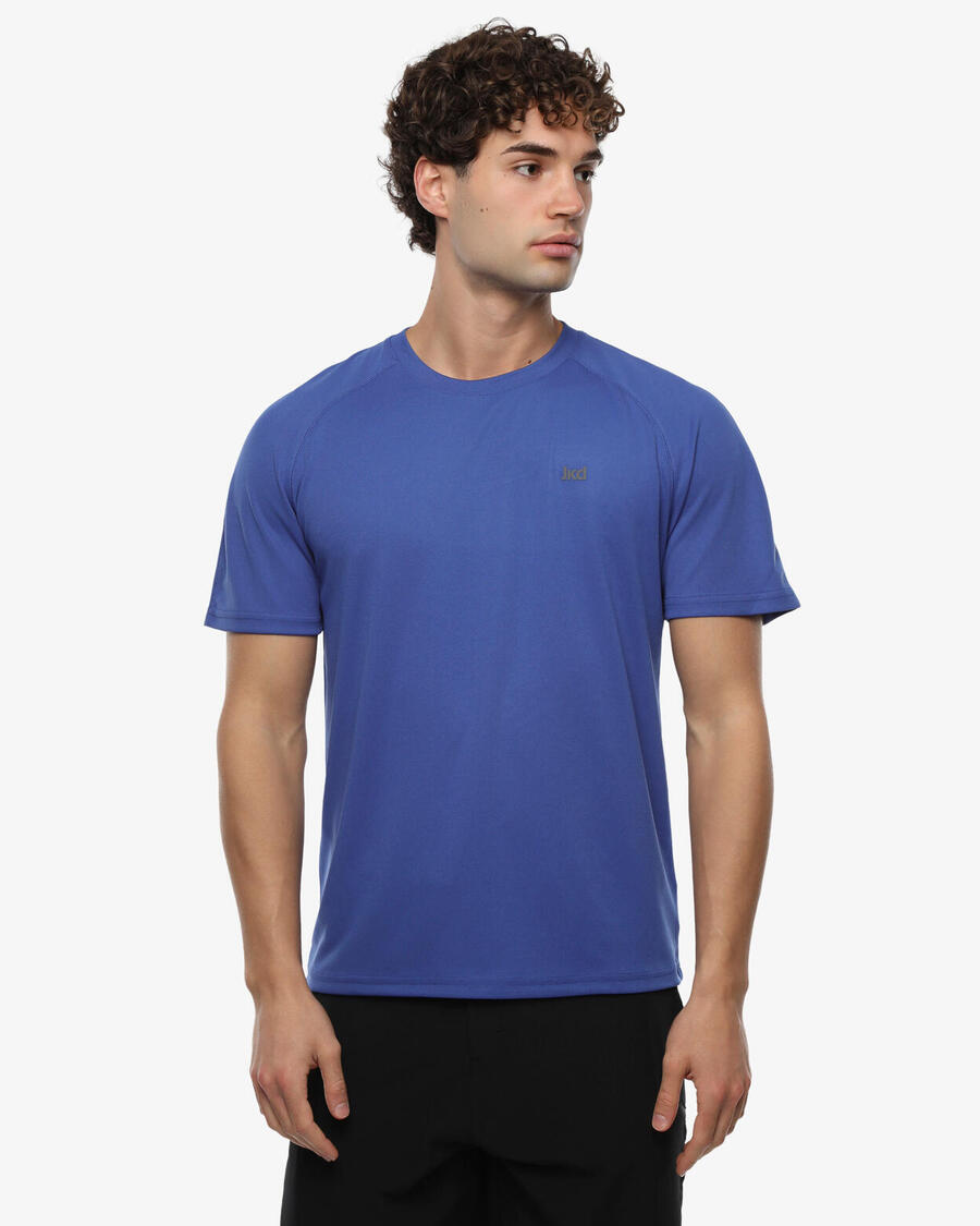 JAKED Синтетическая футболка для фитнеса цвета электрик для мужчин
JAKED Синтетическая футболка для фитнеса цвета электрик для мужчин