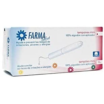 Мини-тампоны Farmacomfort, 18 шт. Farmaconfort
Мини-тампоны Farmacomfort, 18 шт. Farmaconfort