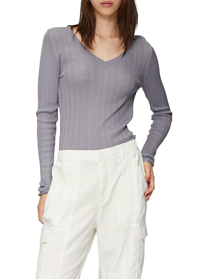 Пуловер QS by sOliver, светло-серый
Пуловер QS by sOliver, светло-серый