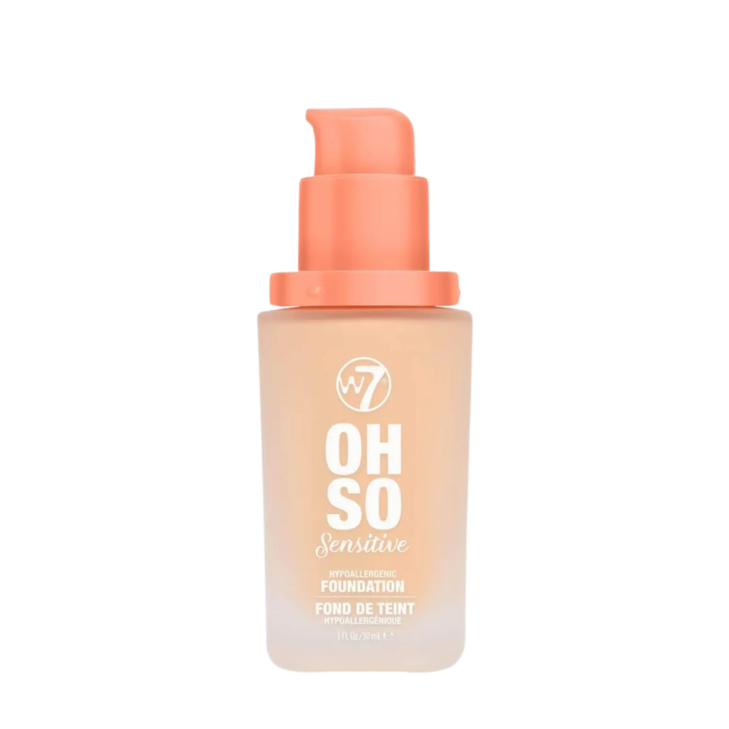 Гипоаллергенный тональный крем для лица свежий бежевый W7 Oh So Sensitive, 30 мл
Гипоаллергенный тональный крем для лица свежий бежевый W7 Oh So Sensitive, 30 мл