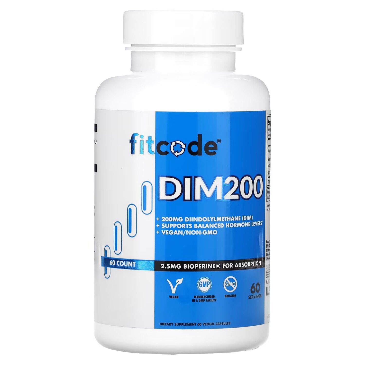 Дииндолилметан FITCODE DIM200 200 мг, 60 капсул
Дииндолилметан FITCODE DIM200 200 мг, 60 капсул