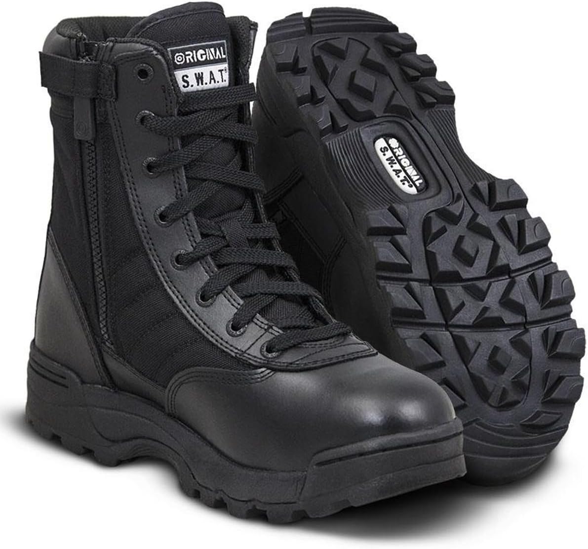 Мужские классические рабочие ботинки Original S.W.A.T. с боковой молнией, 9 дюймов, черный
Мужские классические рабочие ботинки Original S.W.A.T. с боковой молнией, 9 дюймов, черный