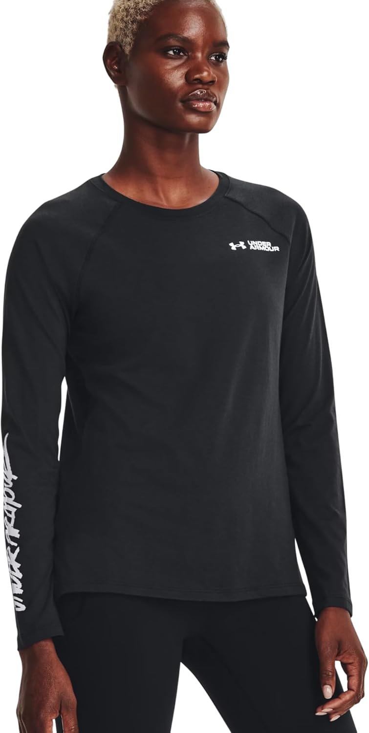 Under Armour Женская Рубашка с Принтом и Длинным Рукавом, Black 001
Under Armour Женская Рубашка с Принтом и Длинным Рукавом, Black 001