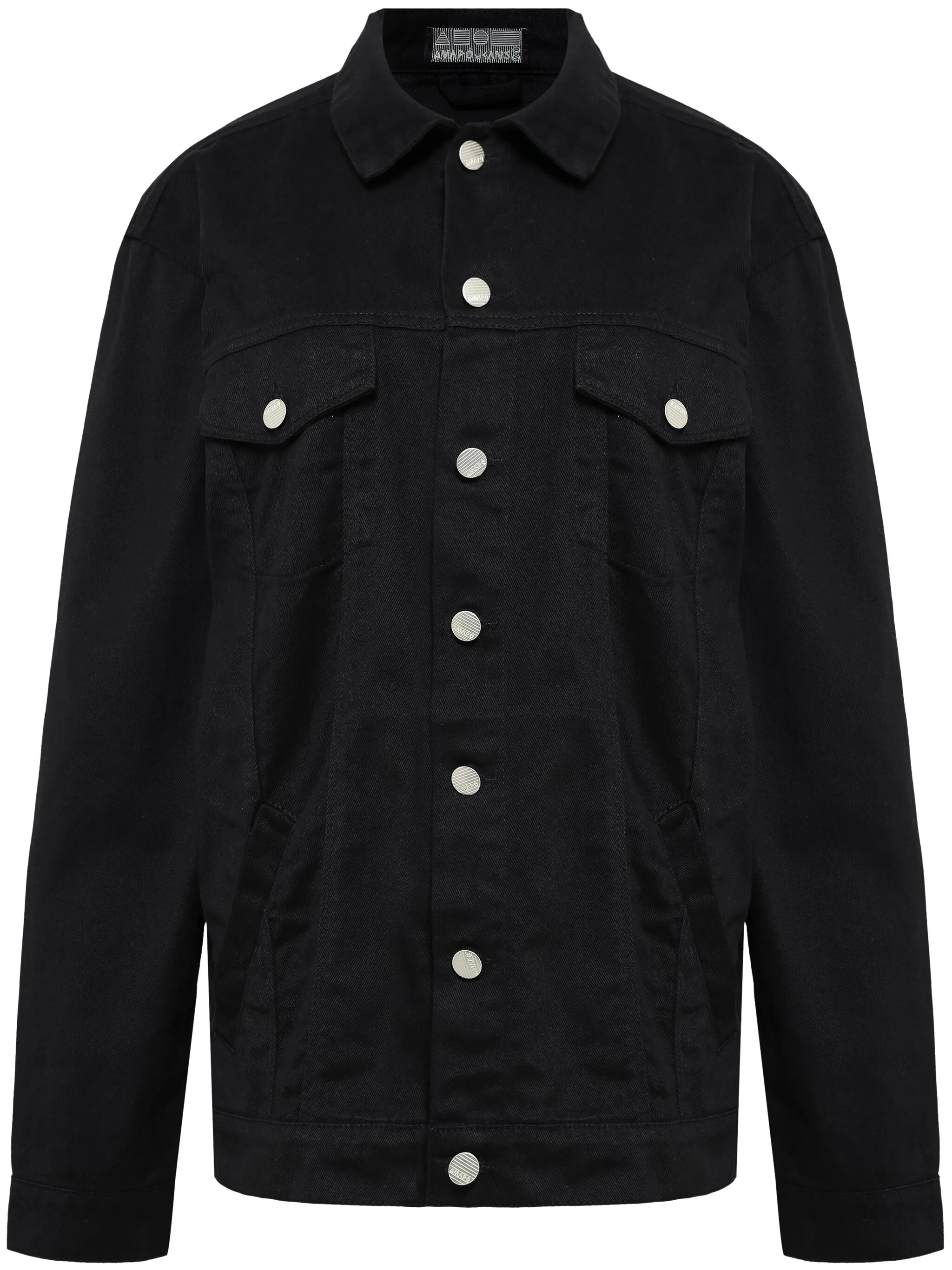 Джинсовая куртка оверсайз Amapô, черный
Джинсовая куртка оверсайз Amapô, черный