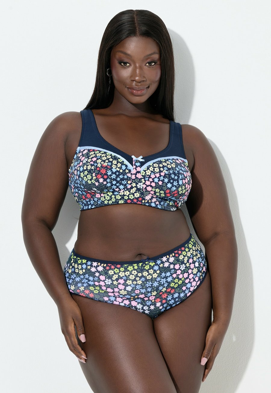 Бюстгальтер Ulla Popken Balconette bra, Midnight Blue/Dark Blue
Бюстгальтер Ulla Popken Balconette bra, Midnight Blue/Dark Blue