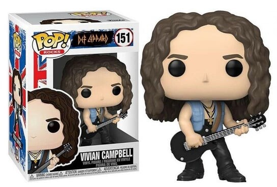 Funko POP! Скалы, коллекционная фигурка, Скалы, Def Leppard Вивиан Кэмпбелл
Funko POP! Скалы, коллекционная фигурка, Скалы, Def Leppard Вивиан Кэмпбелл