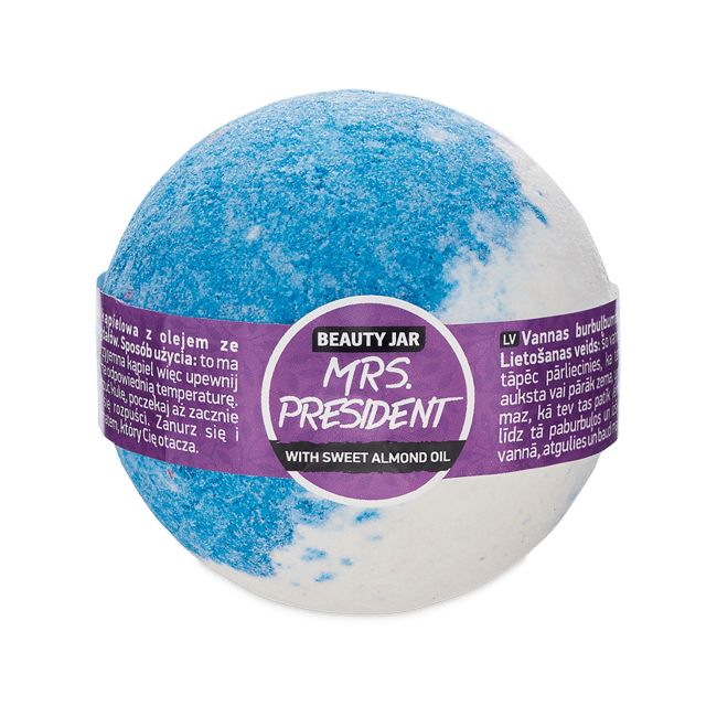 Пена для ванны миссис президент Beauty Jar, 115 гр
Пена для ванны миссис президент Beauty Jar, 115 гр