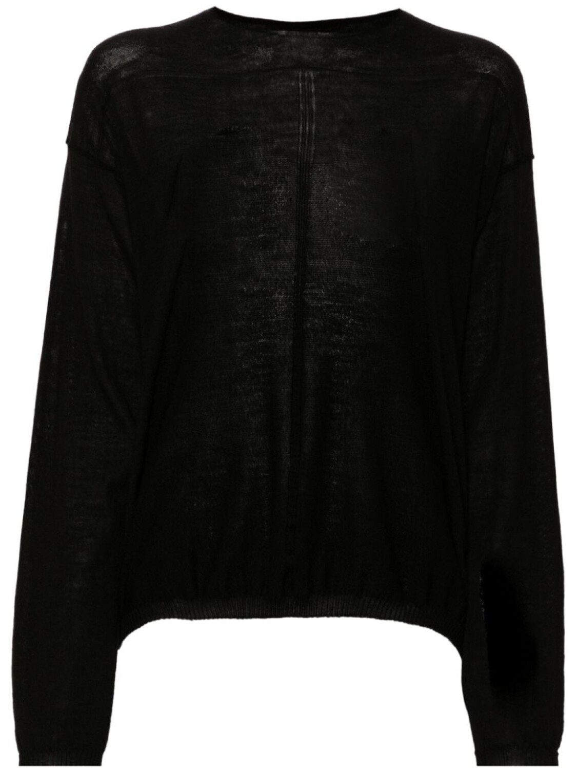 Rick Owens шерстяной джемпер с декоративными швами, черный
Rick Owens шерстяной джемпер с декоративными швами, черный