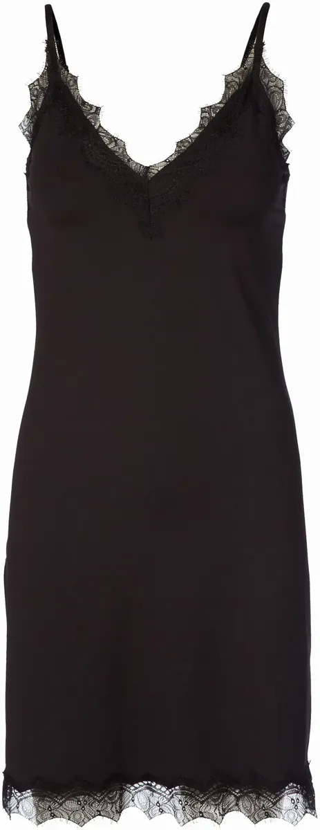 Нижнее платье Rosemunde "Billie Strap Dress" с красивой винтажной кружевной отделкой по вырезу и подоле, черный
Нижнее платье Rosemunde "Billie Strap Dress" с красивой винтажной кружевной отделкой по вырезу и подоле, черный