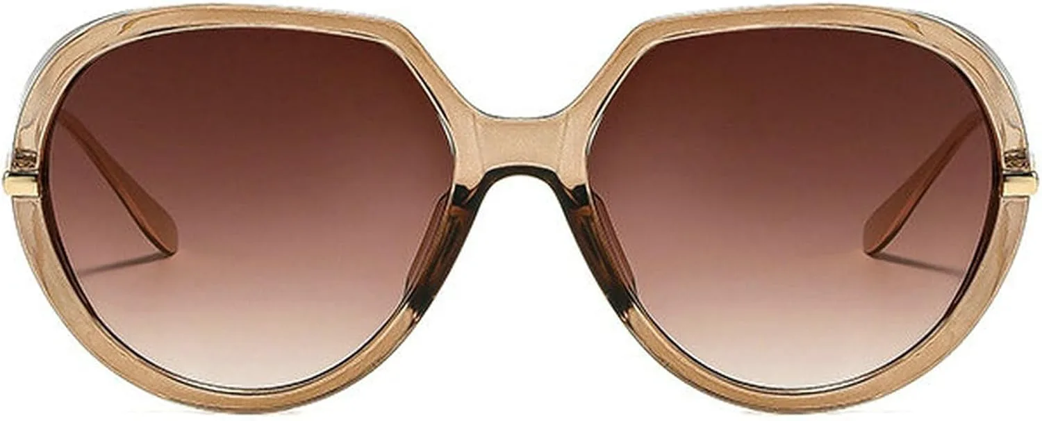 Солнцезащитные очки COTIA большого размера в стиле ретро, овальной формы, для женщин и мужчин, металлические, модные, для путешествий, декоративные, Champagne
Солнцезащитные очки COTIA большого размера в стиле ретро, овальной формы, для женщин и мужчин, металлические, модные, для путешествий, декоративные, Champagne