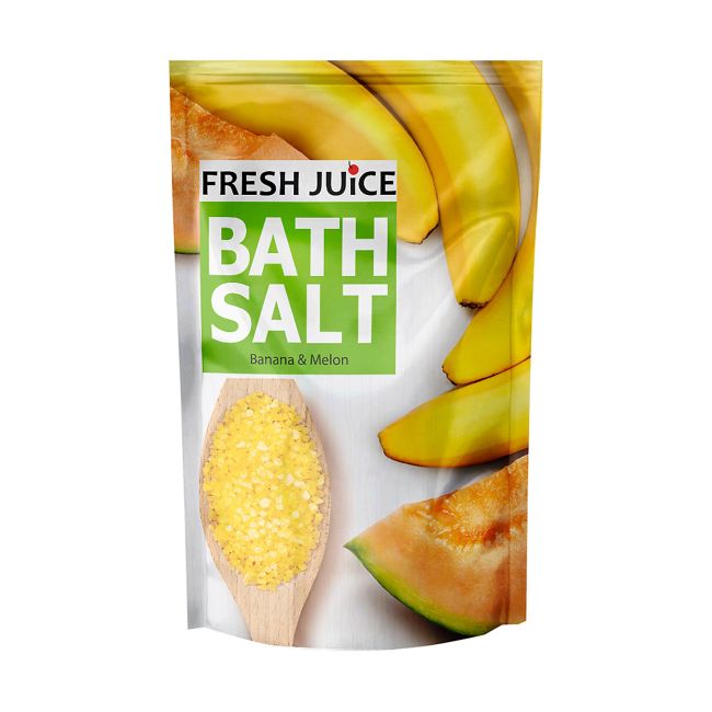 Соль для ванн с бананом и дыней Fresh Juice, 500 гр
Соль для ванн с бананом и дыней Fresh Juice, 500 гр