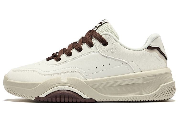 Кеды, скейтборд обувь женская низкая микрокристаллическая белый кофе Erke
Кеды, скейтборд обувь женская низкая микрокристаллическая белый кофе Erke