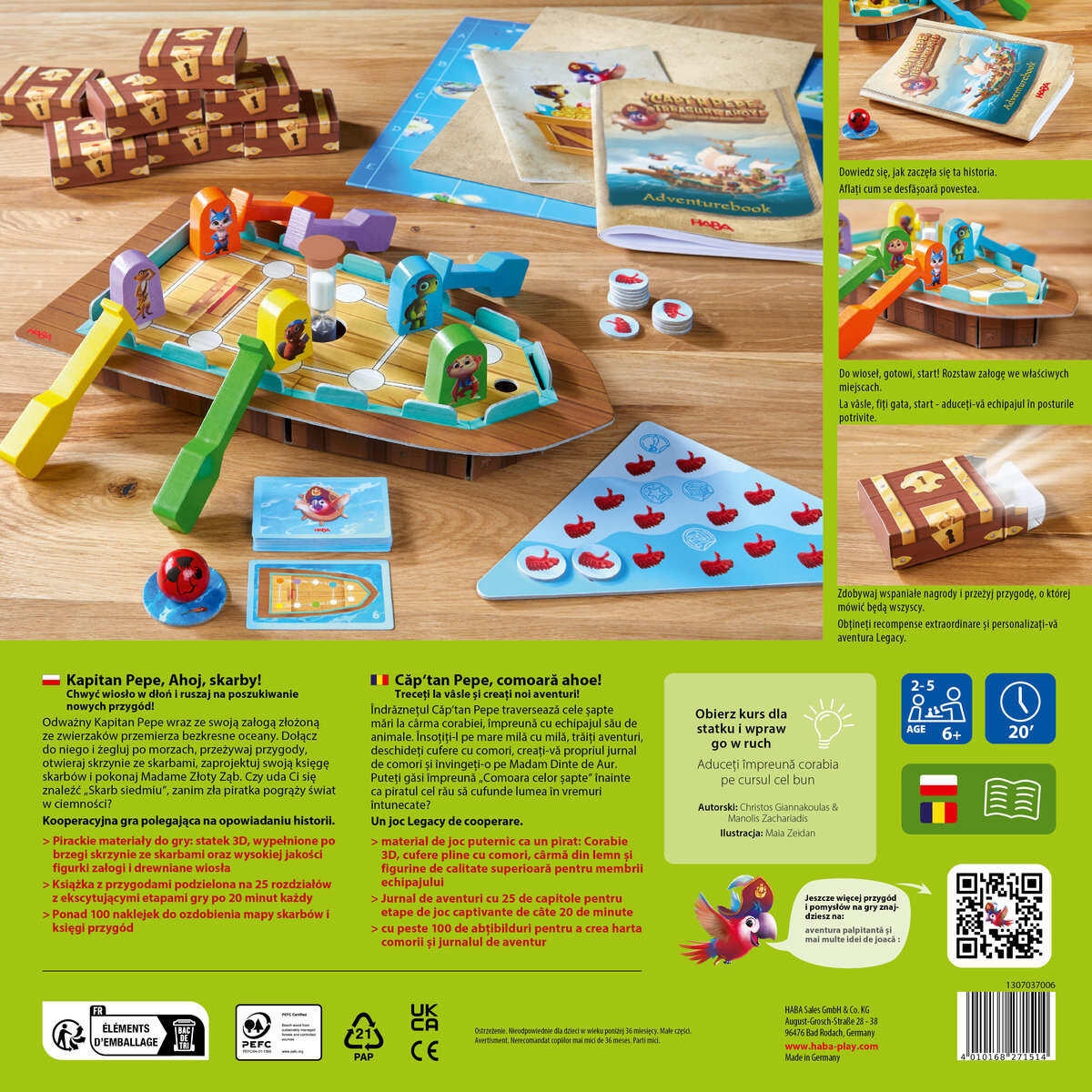 Капитан Пепе, эй, сокровища! Haba
Капитан Пепе, эй, сокровища! Haba