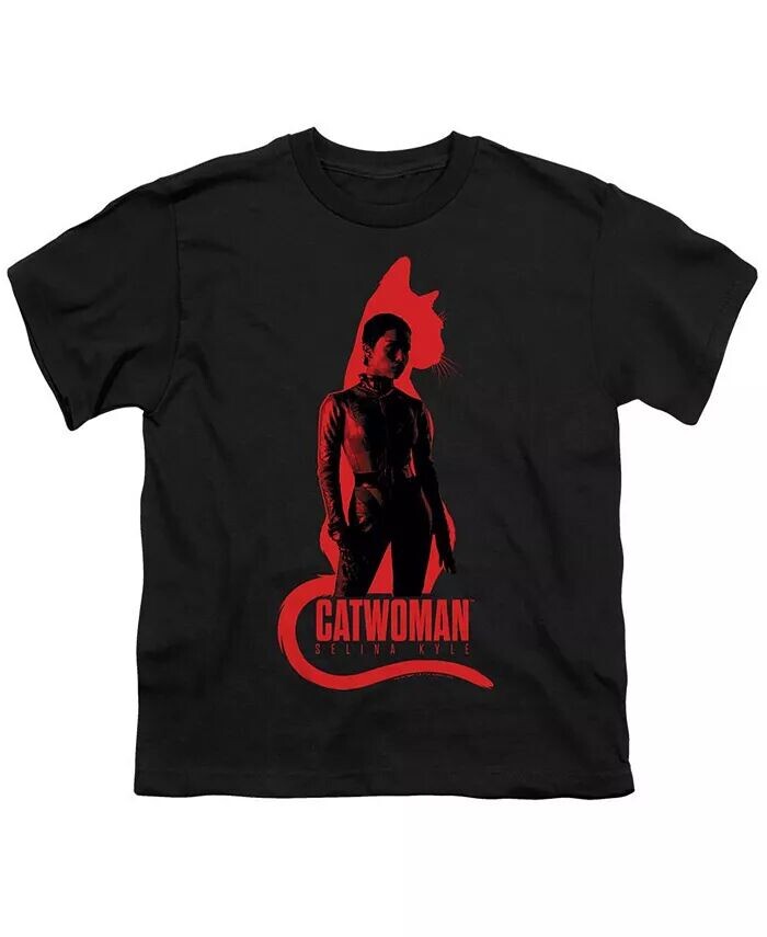 Футболка с коротким рукавом Batman Boys The Selina Kyle Cat Silhouette The Batman, черный
Футболка с коротким рукавом Batman Boys The Selina Kyle Cat Silhouette The Batman, черный