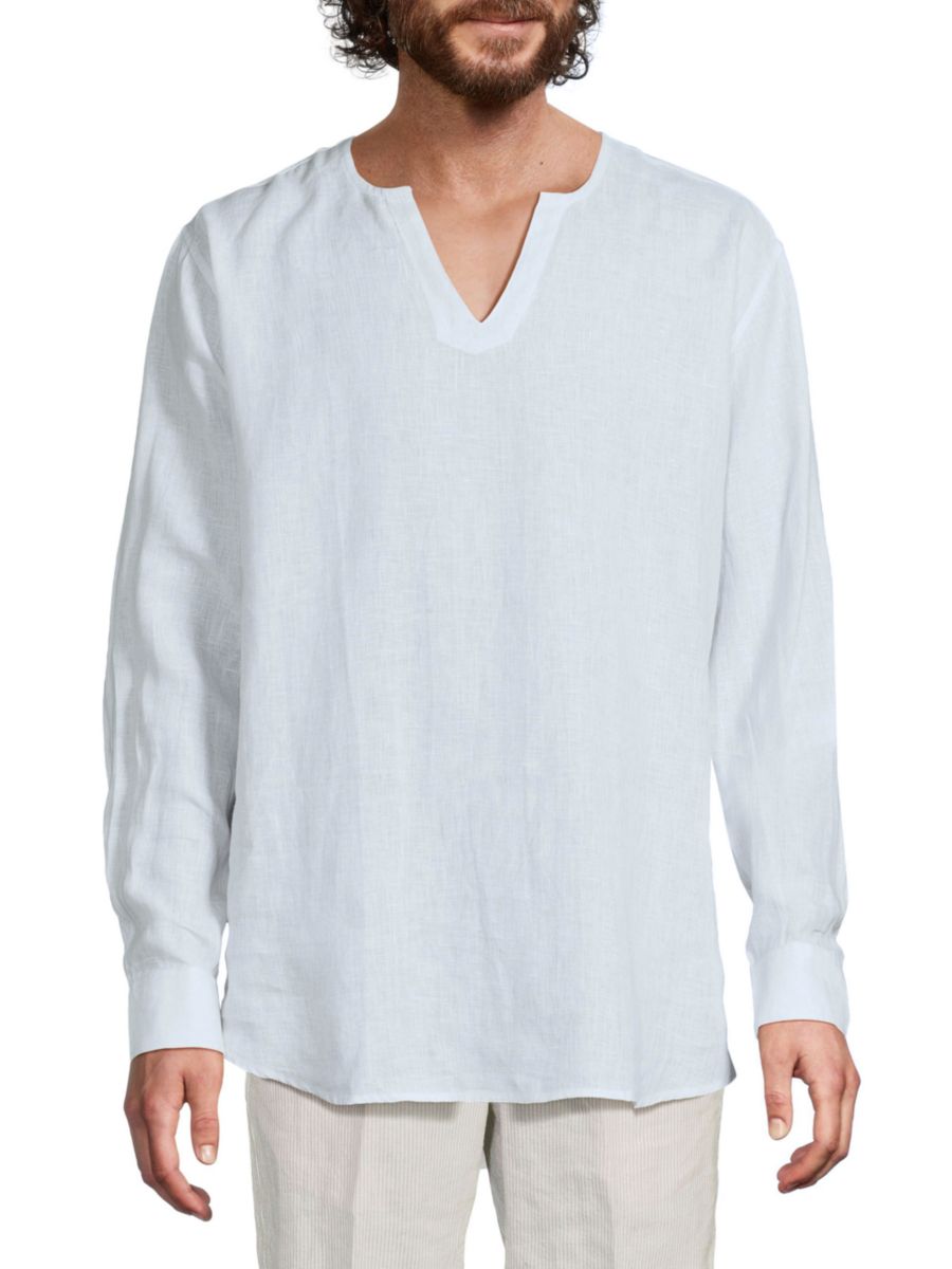 Рубашка из льна Palm Tree на пуговицах Ranee's, цвет Baby Blue
Рубашка из льна Palm Tree на пуговицах Ranee's, цвет Baby Blue