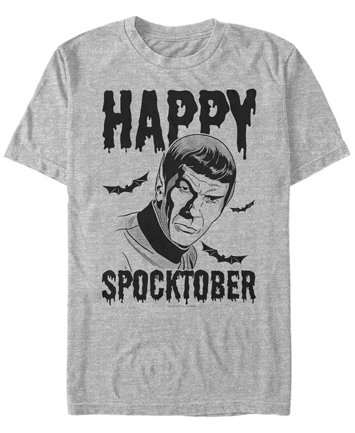 Футболка с коротким рукавом "Star Trek" мужская "Spock Happy Spocktober Halloween" Fifth Sun, серый
Футболка с коротким рукавом "Star Trek" мужская "Spock Happy Spocktober Halloween" Fifth Sun, серый