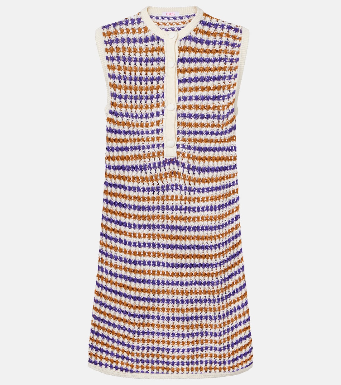 Inedite мини-платье из хлопковой смеси с открытой вязкой Eres, Tempo Purple
Inedite мини-платье из хлопковой смеси с открытой вязкой Eres, Tempo Purple