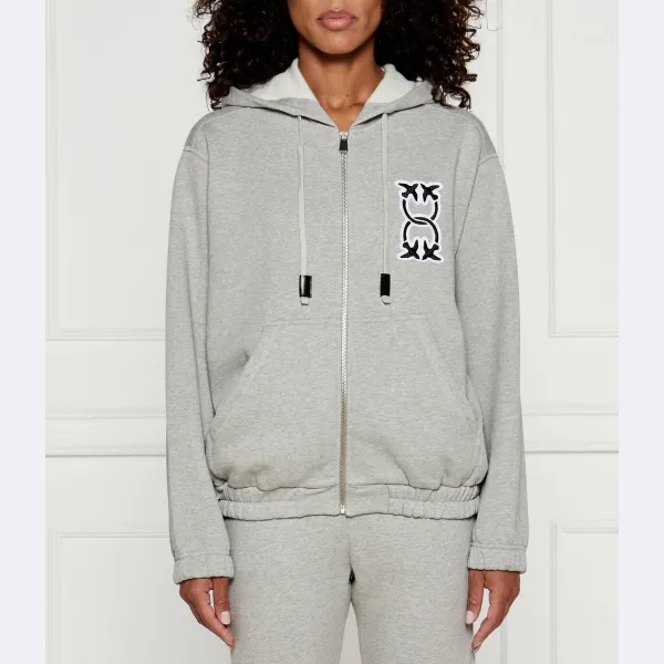 Толстовка обычного кроя Pinko, серый
Толстовка обычного кроя Pinko, серый