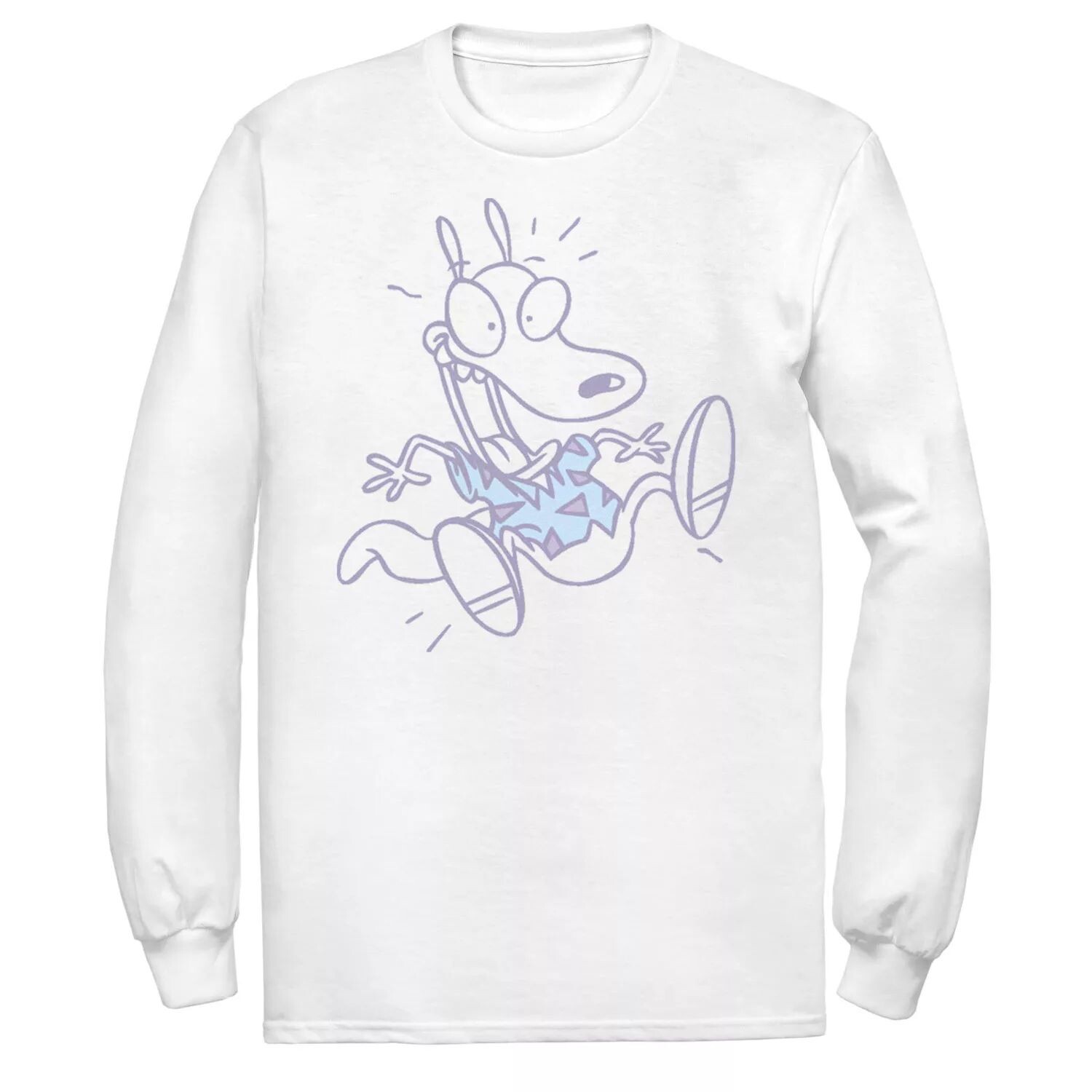 Мужская футболка Rocko's Modern Life Pop Outline с длинными рукавами Licensed Character
Мужская футболка Rocko's Modern Life Pop Outline с длинными рукавами Licensed Character