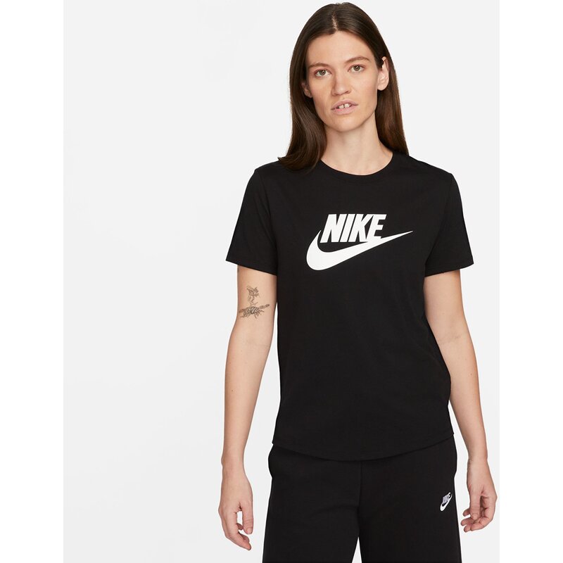 Shirt w nsw tee essntl icn ftra Nike, черный
Shirt w nsw tee essntl icn ftra Nike, черный