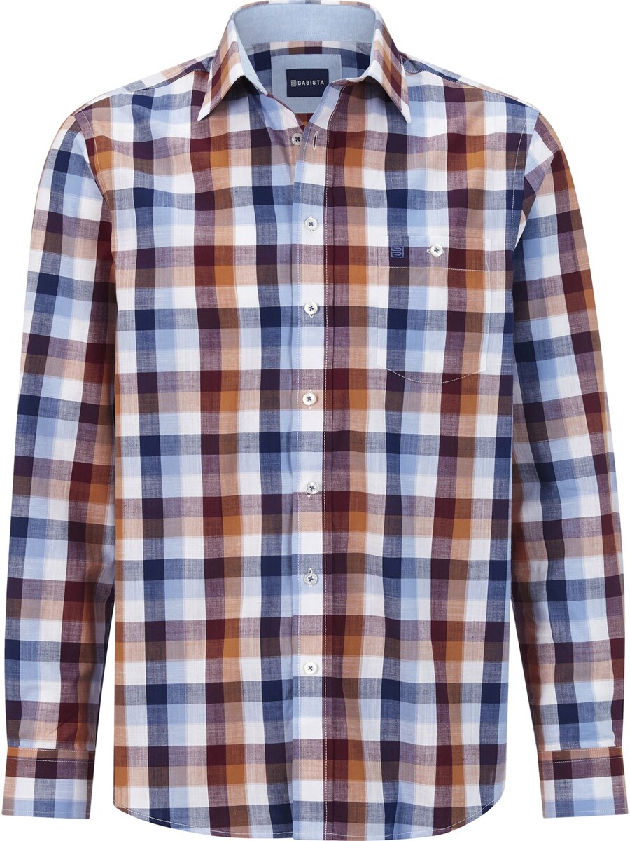 Рубашка обычного кроя на пуговицах BABISTA Harin, цвет Light blue/Dark blue
Рубашка обычного кроя на пуговицах BABISTA Harin, цвет Light blue/Dark blue