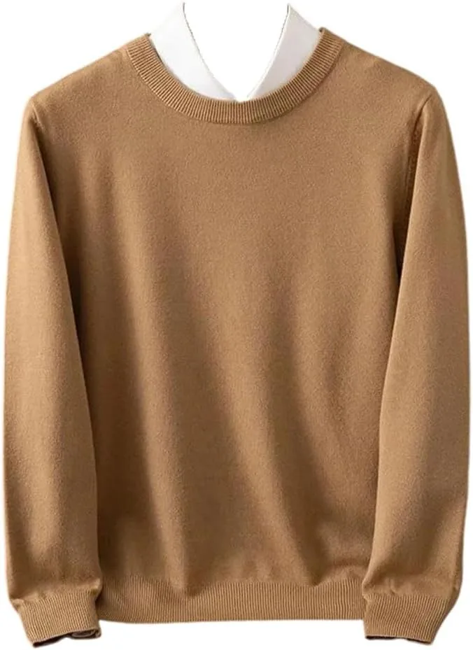 Мужской зимний свитер O-Neck из мериносовой шерсти
Мужской зимний свитер O-Neck из мериносовой шерсти