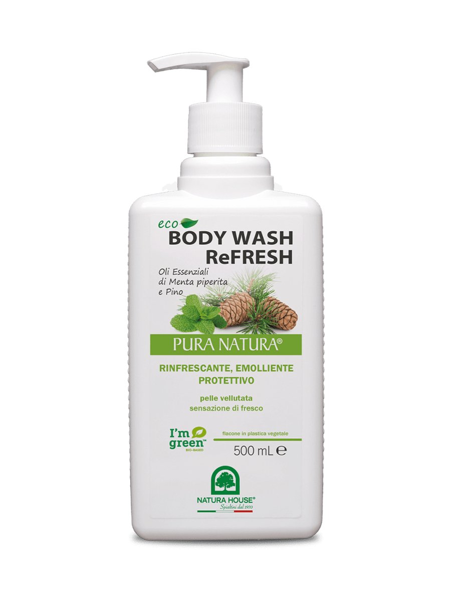 Pura Natura Eko Body Wash Refresh Гель для ванны с ароматом сосны и мяты 500 мл Inne
Pura Natura Eko Body Wash Refresh Гель для ванны с ароматом сосны и мяты 500 мл Inne