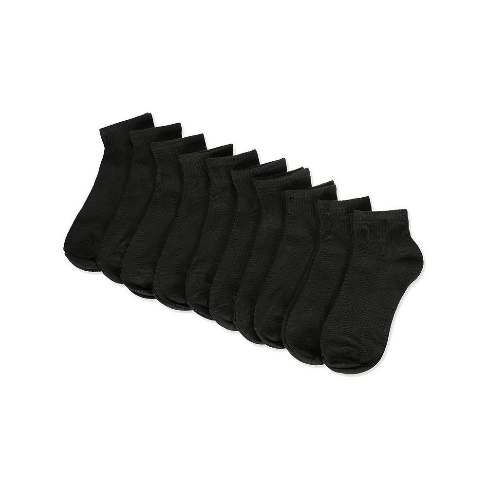 Женские однотонные носки для активного спорта, 10 пар в упаковке MeMoi, черный
Женские однотонные носки для активного спорта, 10 пар в упаковке MeMoi, черный