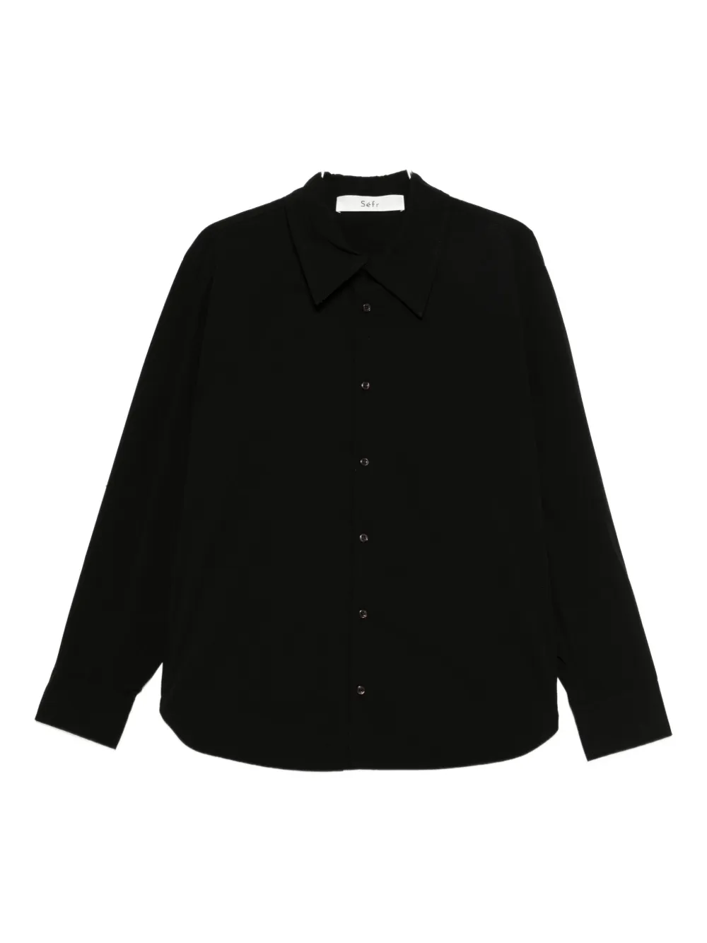 Рубашка с отложным воротником Séfr, черный
Рубашка с отложным воротником Séfr, черный