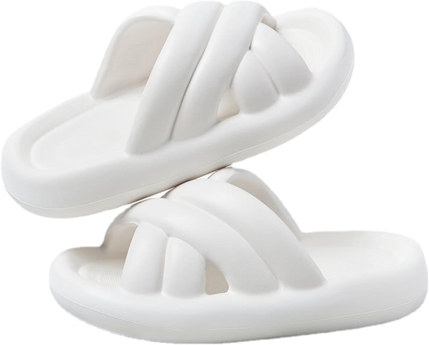 Тапочки-подушечки для женщин и мужчин, шлепанцы, сандалии для душа, шлепанцы Cloud Slides с толстой подошвой Srdmuph, белый
Тапочки-подушечки для женщин и мужчин, шлепанцы, сандалии для душа, шлепанцы Cloud Slides с толстой подошвой Srdmuph, белый