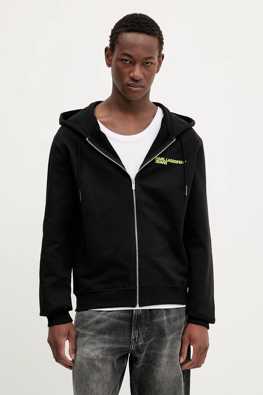 Хлопковая толстовка Karl Lagerfeld Jeans, черный
Хлопковая толстовка Karl Lagerfeld Jeans, черный