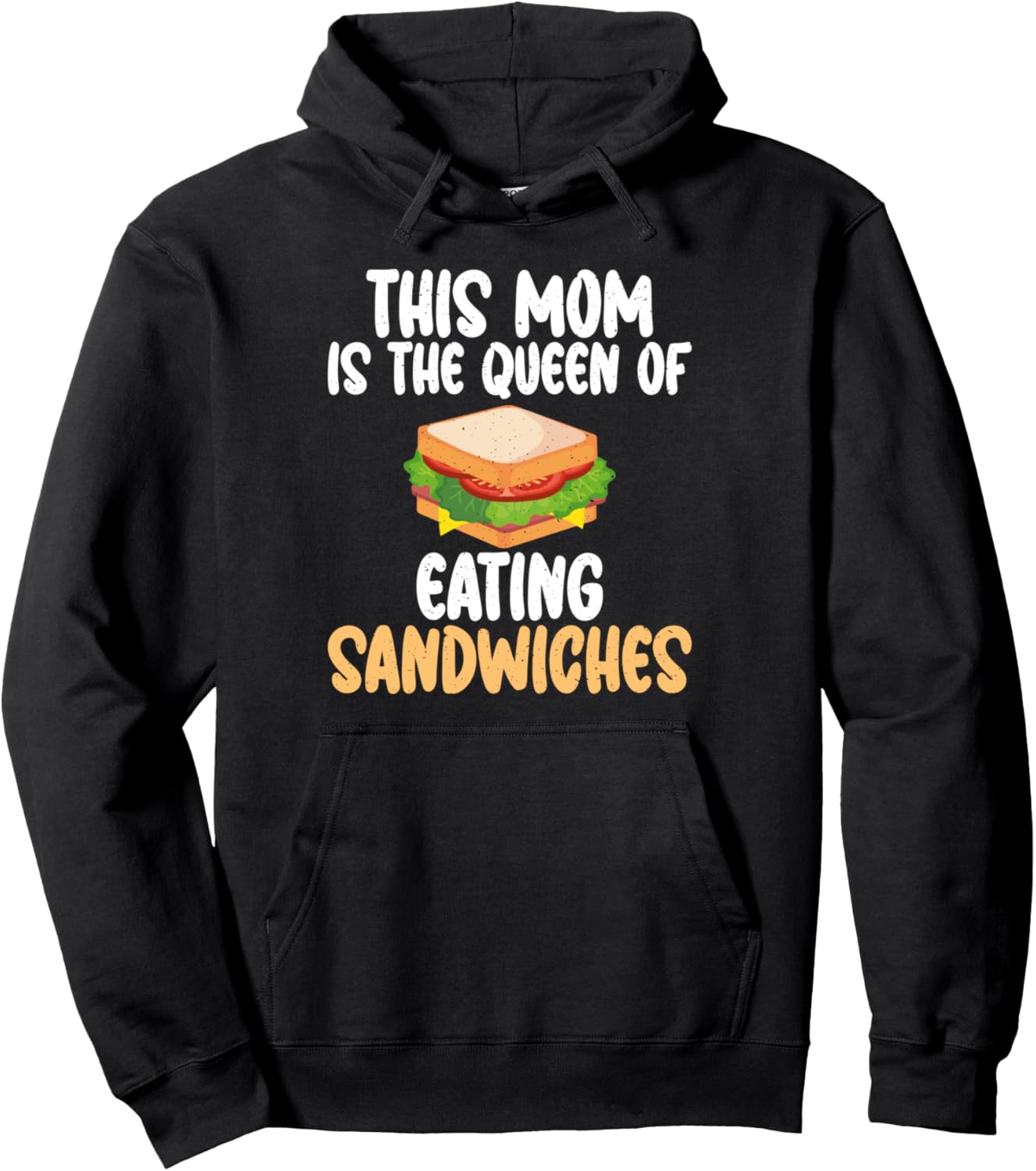 Эта мама - королева сэндвичей, худи Sandwich Mama Sandwich Lover Gift, черный
Эта мама - королева сэндвичей, худи Sandwich Mama Sandwich Lover Gift, черный