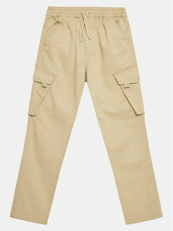 Тканевые брюки стандартного кроя United Colors Of Benetton, бежевый
Тканевые брюки стандартного кроя United Colors Of Benetton, бежевый